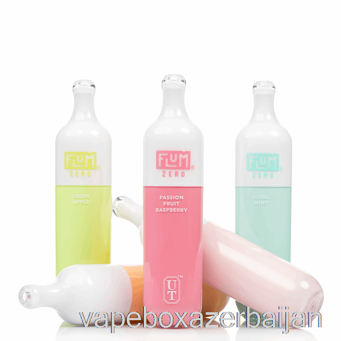 Vape Azerbaijan FLUM Float 0% Zero Nicotine 3000 Disposable Mango Pineapple Peach